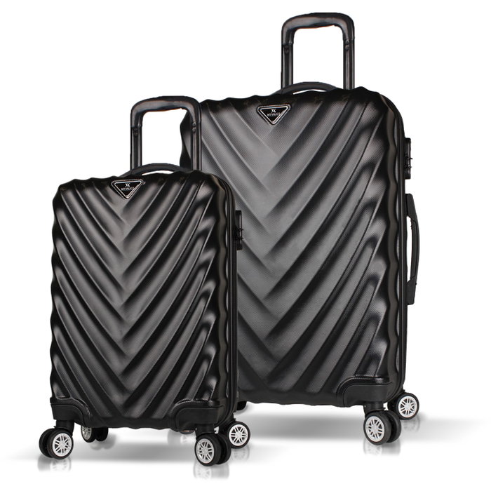 Zoozie Bags Juego de maletas de 2 piezas Negro Zoozie Bags Juego de maletas de 2 piezas Negro
